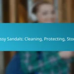 Dressy Sandals: Cleaning, Protecting, Storing